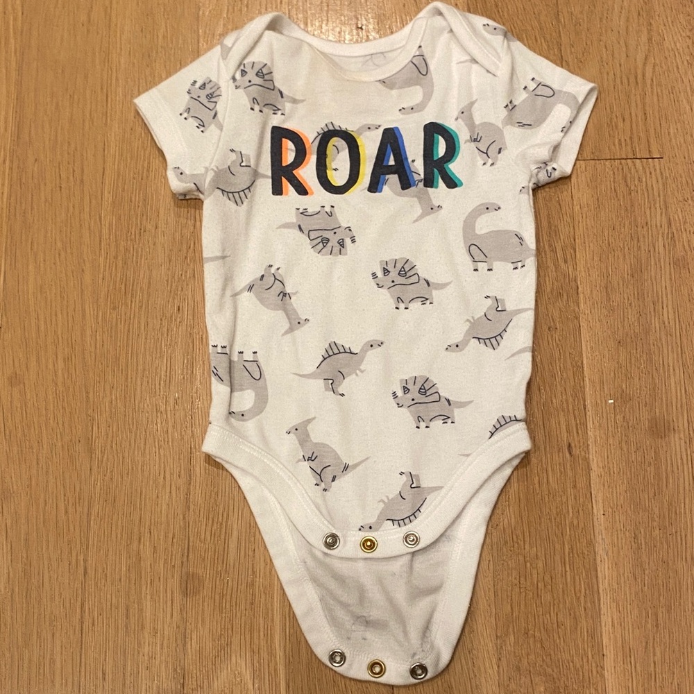 Jumping Beans baby dinosaur Onsie